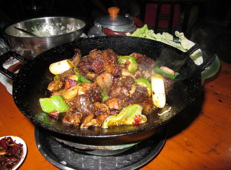 Distinctive Food in Zhangjiajie Downtown