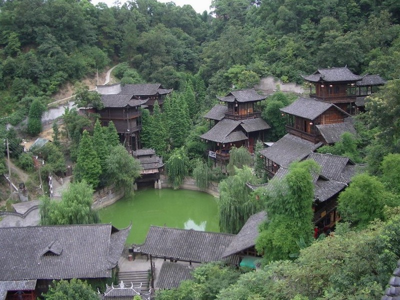 Tujia Unique Building Culture: DiaoJiao Buildings