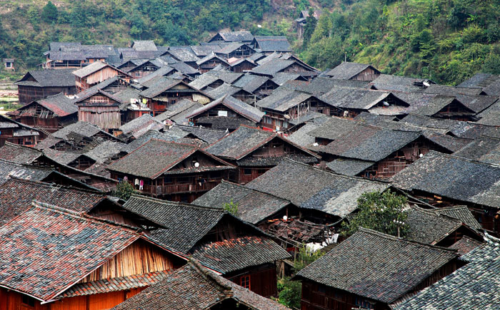 Tujia Unique Building Culture: DiaoJiao Buildings