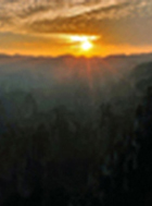 hiking trip in zhangjiajie ,china