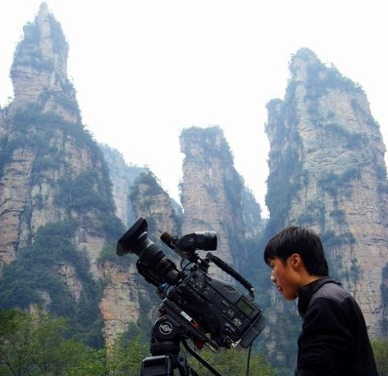 "New-Journey to the West" TV series showing Zhangjiajie landscape