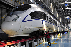 China to open world's longest high-speed rail line