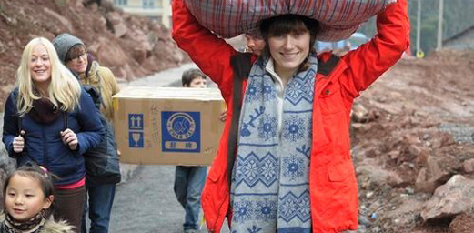 Foreign Teachers Travel a Long Way for Education Aid