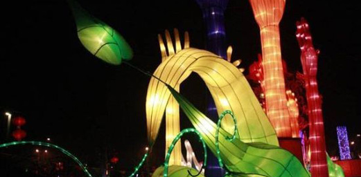 Changsha Lit up All colorful lanterns for Lantern Festival