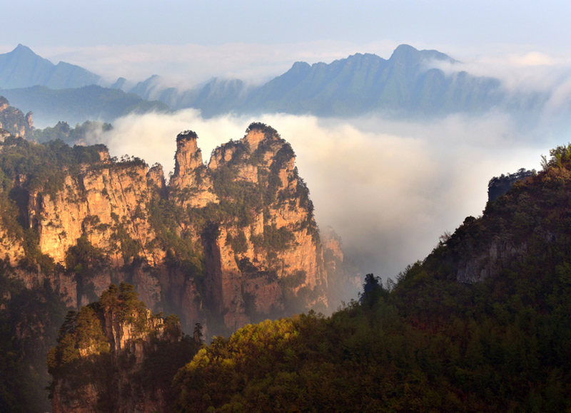 Spring of Zhangjiajie