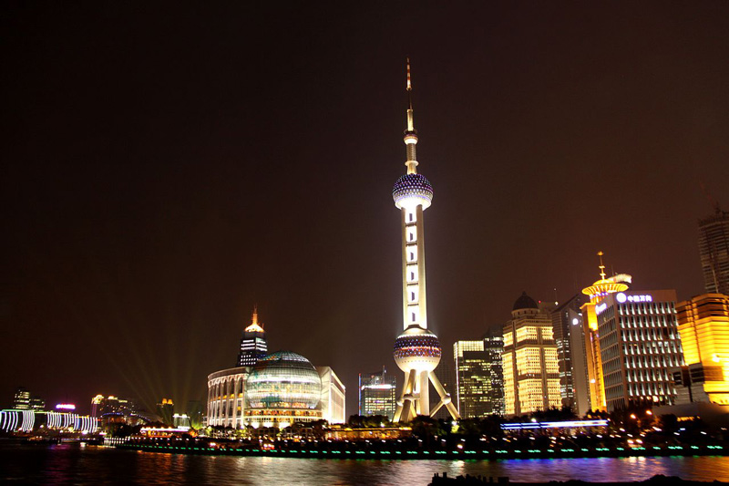 The Oriental Pearl Tower 