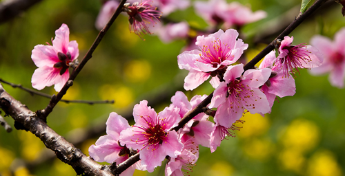 Amazing Peach Blossom Land in China