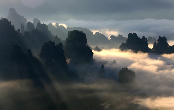 Summer is the best tourist season to travel in Zhangjiajie
