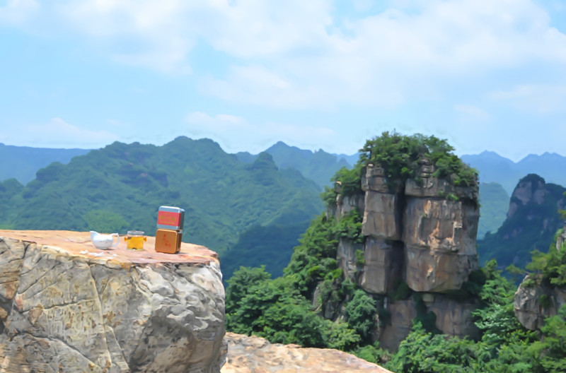 Mysterious Scenic Spot Chengtuo Stockade Discovered in Shimen