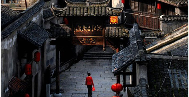 Hongjiang Ancient Commercial Town in China