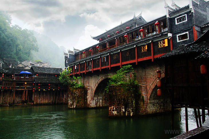 The Rainbow Bridge in Fenghuang