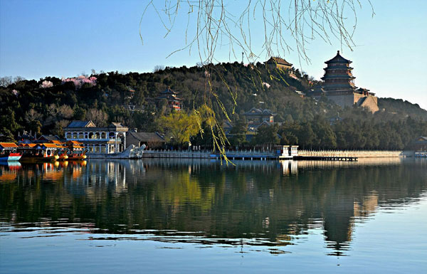 Early spring beauty at the Summer Palace