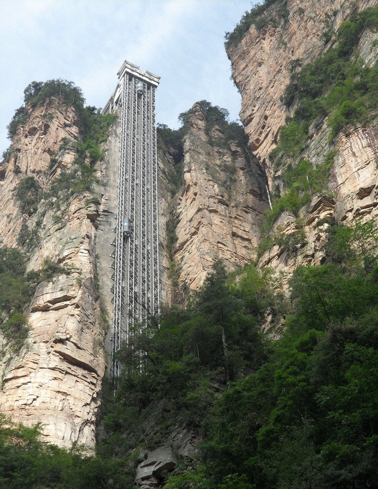 Is it necessary to take the cablecars,Bailong Elevator? tired or not on foot?