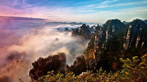 5-Day Classic Sunrise Tour in Zhanjiajie