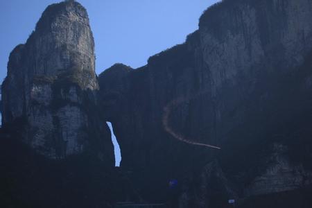 The third Wingsuit flying world championships will be staged in Tianmen Mountain