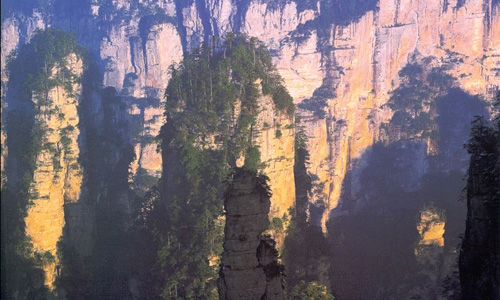 Yellow Stone Village in Zhangjiajie National Forest Park, China