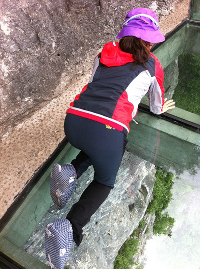 Breathtaking Glass walk and Experiencing Wingsuit Flying on Tianmen Mountain