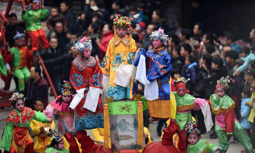 Lantern Festival Celebrations 2015 in Hunan on March 5