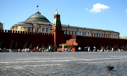 Shaoshan Self-drive Tourists Visit Moscow in Russia