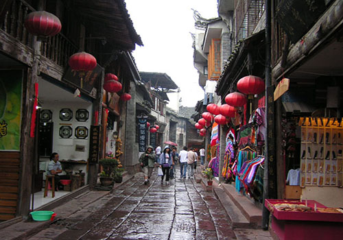 Ancient Phoenix Town in Fenghuang,China