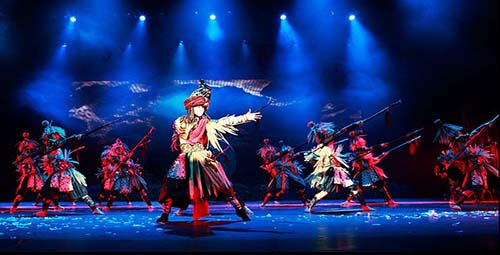 Characteristic Performances in Zhangjiajie