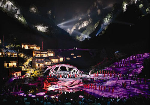 The Real-Scene Perfomance -Tianmen Fox Fairy Show