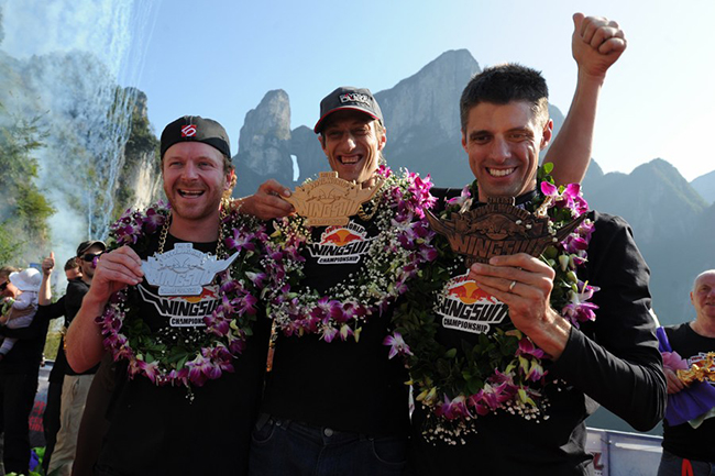 The World Wingsuit Flying competitions Holds on Tianmen Mountain Every Year