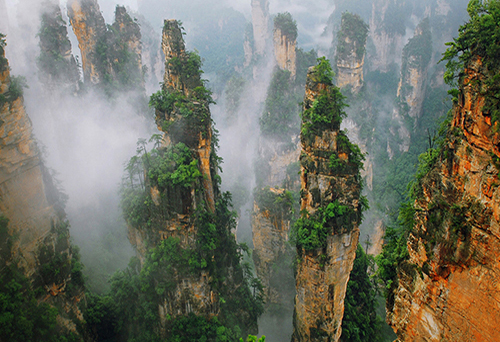 Chinese Villagers in Zhangjiajie Hold Blessing Campaign for Harvest Year